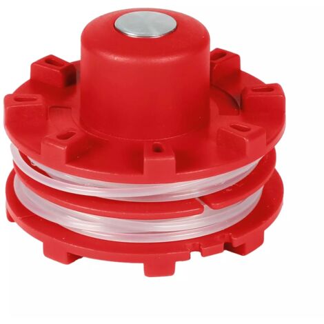 Einhell – Bobine double fil 2,0 mm – 6m – avance automatique – coupe 43 cm – pour débroussailleuses GP-BC 36/430 Li – nylon robuste