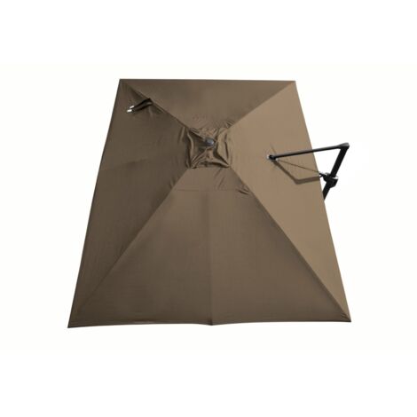 PROLOISIRS Toile Parasol Mat Déporté NH 3x4/8 Polyester 210gr SD - Taupe