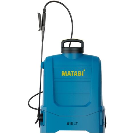 Matabi – Pulvérisateur dorsal E15LT – 15L – Pression 3 bars – Débit 1.5L/min – Confortable pour applications agricoles et jardinage