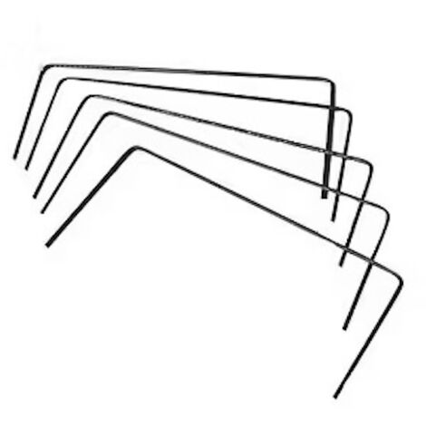 JANY FRANCE Agrafes de fixation métal – Lot de 100 – 20 x 20 x 20 cm – Fabrication Française – Sans plastique (1/2)