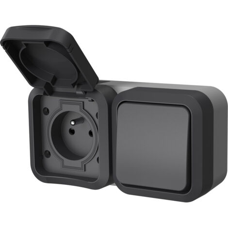 Double prise - QUARX - Aqua Pro - Extérieure, verticale, IP55, 250V, 16A (1/7)