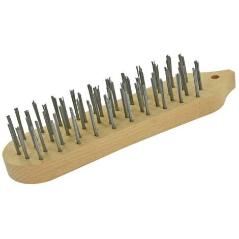Brosse de poncage pour décapage, dérouillage, ébavurage intensif TIVOLY (1/2)