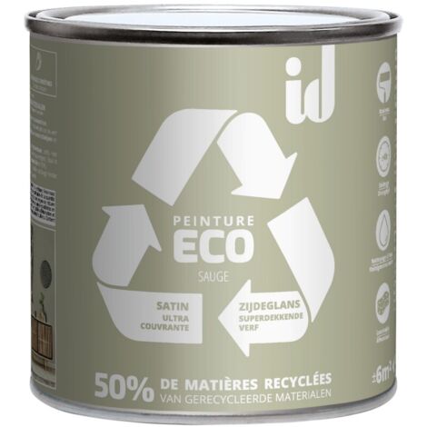 ID Peinture terracotta mur / plafond ID Eco satiné 0.5 l (1/2)