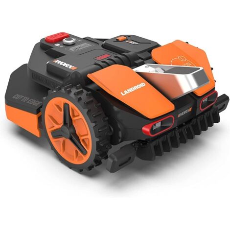 Worx – Robot tondeuse connecté Landroid Vision – Surface 1300 m² – Pente 30 % – Largeur de coupe 22 cm – Sans installation de fil (1/3)
