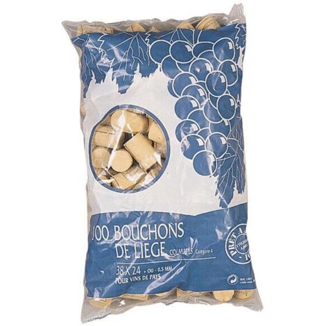 AUTRES Sachet de 100 bouchons en liège (1/2)