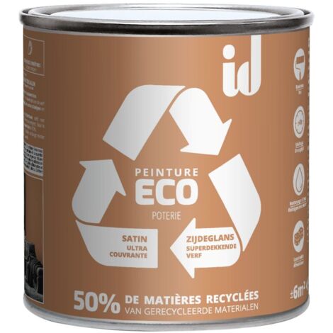 PEINTURE ECO RESPECTUEUSE SATIN POTERIE 500ML - ID Paris (1/2)