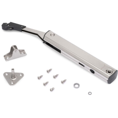 EMUCA Compas pour portes levantes Altius One - Gamme de force 576-959 - Acier - Nickelé (1/4)