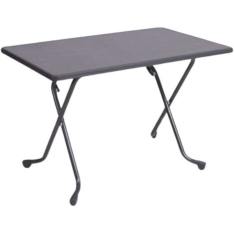 Table de jardin en acier 4 personnes en acier Cola