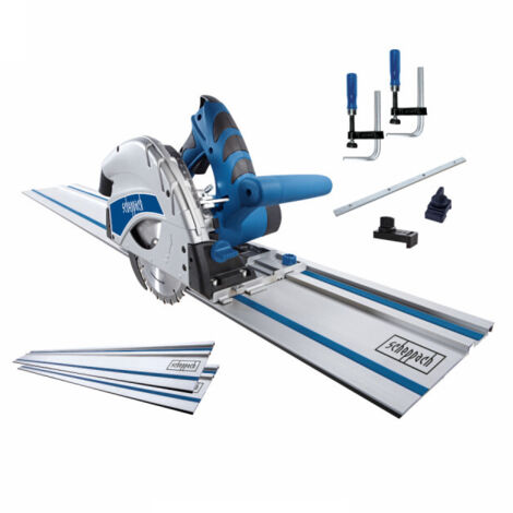 Scheppach – Scie circulaire plongeante filaire 1200W – Disque 160mm – Profondeur de coupe 55mm – Pour bois dur et métal – Vitesse 5500 tr/min (1/5)