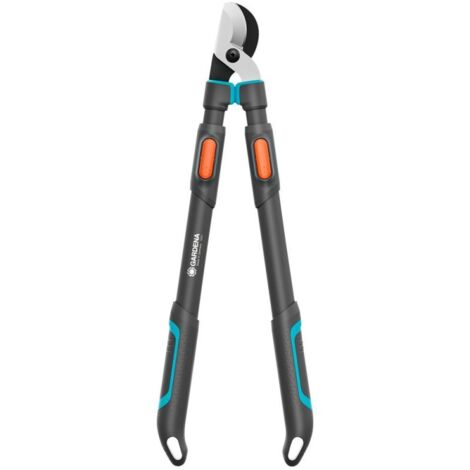 Gardena – Coupe-branches télescopique pour branches jusqu'à 50 mm – Lame en acier affûtée – Longueur ajustable 650-900 mm – Poignées ergonomiques antidérapantes