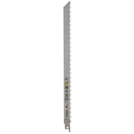 Diager – Pack de 2 lames de scie sabre pour matériaux isolants – Longueur 200mm – Coupe rapide et nette – Pour travaux en milieu confiné (1/4)