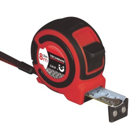TECHMAN Mesure 'u-grip' 8 m 25 mm (1/2)