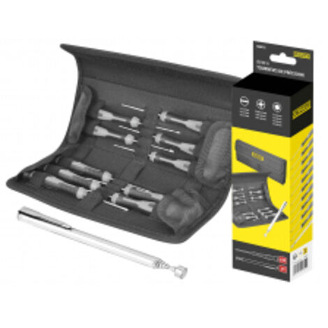 OUTIFRANCE Trousse de 10 tournevis de precision Trousse de 10 tournevis + aimant télescopique (1/4)
