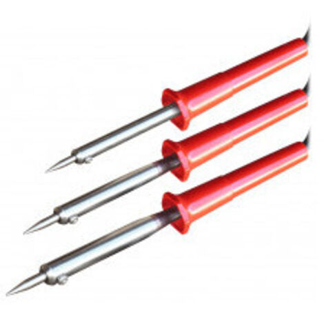 OUTIFRANCE Fers a souder electriques Panne plate 6 mm - Tige Ø 6 mm - Longueur 80 mm (1/2)