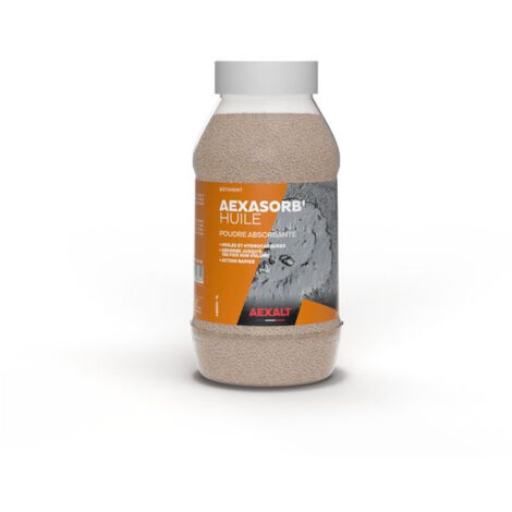 OUTIFRANCE Absorbant huiles et hydrocarbures, fioul AB830 Bidon de poudre absorbante 1L (1/2)