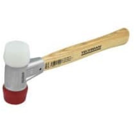 TECHMAN Maillet non-marquant - embouts interchangeables Embout blanc - Ø40 mm (1/3)