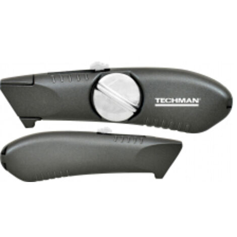 TECHMAN Couteau aluminium Couteau aluminium + 4 lames (1/2)