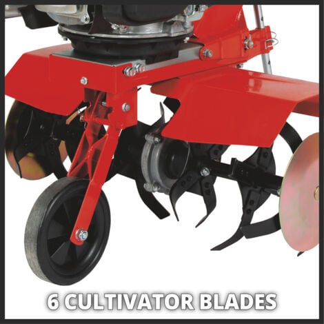 Einhell Motobineuse thermique GC-MT 2560 LD (2.5 kW, profondeur de travail jusqu’à 230 mm, moteur 4 temps 1 cylindre)
