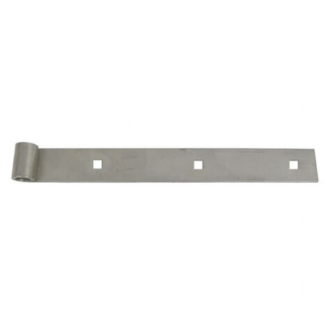 Penture bout droit 35x4 Ø14 inox AFBAT - Long. mm: 400 (1/2)