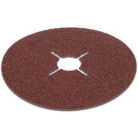 KREATOR Lot de  5 disques abrasifs pour meuleuse - grain 60 - Ø 125 mm (1/4)