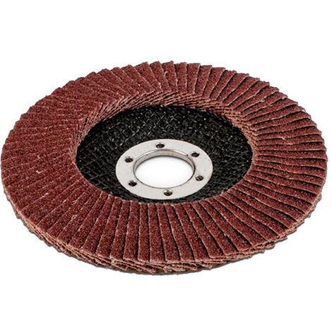 KREATOR Disque à lamelle corindon - grain 40 - Ø 125 mm (1/2)