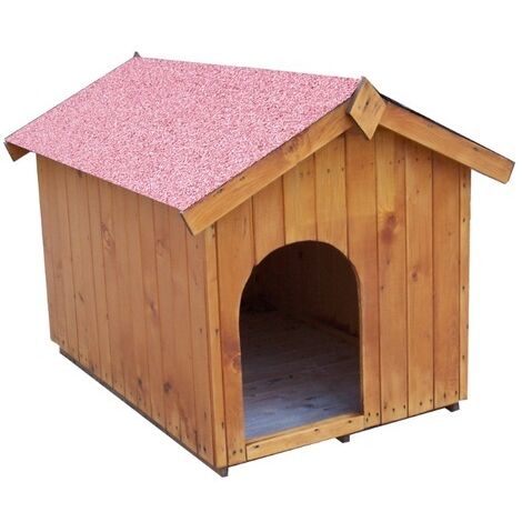 HABRITA Niche à chien - NC0812.01 - 0,96 m² - Idéale pour les gros chiens (1/5)