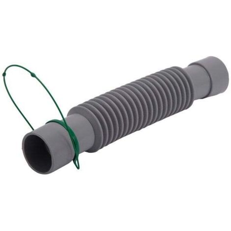 Girpi – Manchette flexible universelle Coudix Ø 40 mm – Raccord d'évacuation PVC cintrable 180° – Résiste aux colles PVC – Pour décalages de tubes importants