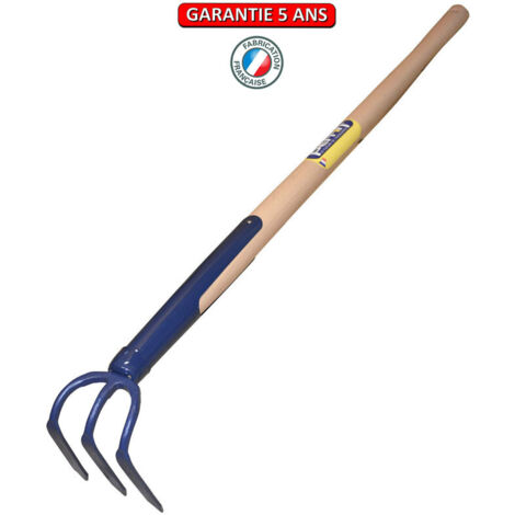 OUTILS PERRIN Croc a rosier 3 dents manche droit 0.90 m