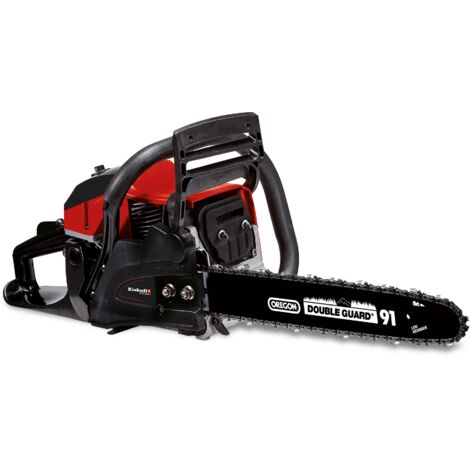 Einhell Tronçonneuse thermique GC-PC 2040 I (2,0 kW, Moteur 2 temps, longueur du guide 40 cm, Longueur de coupe 33 cm) Livrée avec un bidon pour mélange