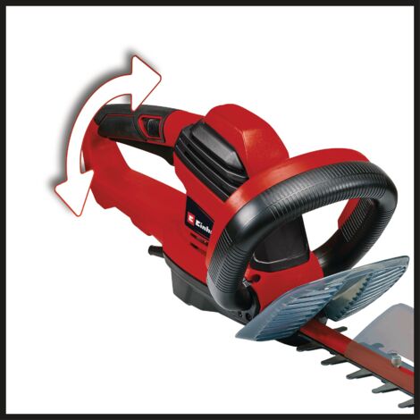 Einhell Taille-haies électrique GE-EH 7067 (700 W, Longueur de coupe 67 cm, Fourreau de protection, Anti-arrachement du câble)