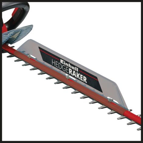 Einhell Taille-haies électrique GE-EH 7067 (700 W, Longueur de coupe 67 cm, Fourreau de protection, Anti-arrachement du câble)