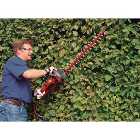 Einhell Taille-haies électrique GE-EH 7067 (700 W, Longueur de coupe 67 cm, Fourreau de protection, Anti-arrachement du câble)