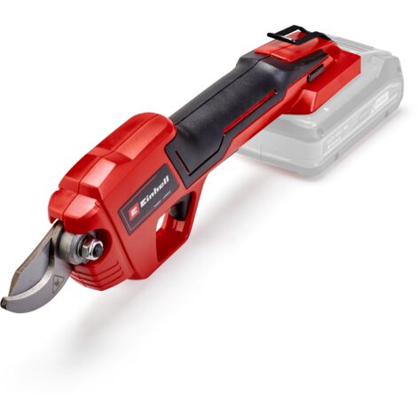 Einhell Sécateur sans fil GE-LS 18 Li - Solo Power X-Change (18 V, interrupteur de sécurité, revêtement souple Softgrip) Livré sans Batterie ni Chargeur