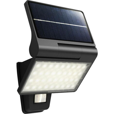 ARLUX LIGHTING Applique Solaire KITE 5W 350lm Detecteur de Mouvement - Anthracite (1/6)