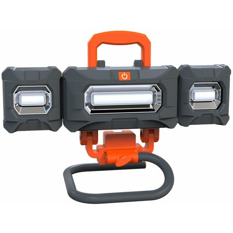 ARLUX LIGHTING Projecteur de Chantier LED 3 Tetes 45W 2100lm (1/5)