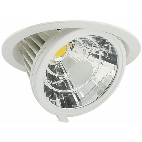 ARLUX LIGHTING Spot encastrable Escamotable OPALE 35W 3500lm - Blanc Neutre (1/10)