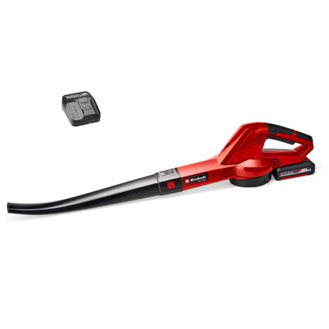 Einhell Souffleur sans fil GE-CL 18 Li E Kit PXC (18 V, Autonomie 240 min, Variateur électronique) Livré avec Batterie 2,0 Ah et Chargeur