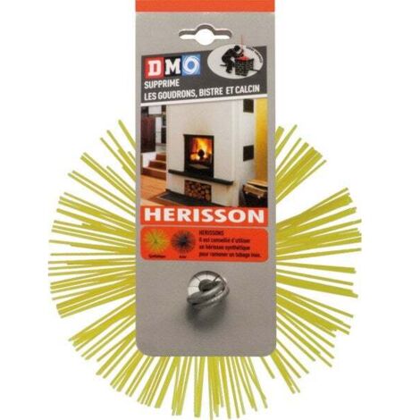 Hérisson de ramonage en nylon – Diamètre 200 mm – Pour cheminées et conduits – Nettoyage efficace des suies et dépôts – DMO (1/2)