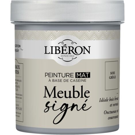 Peinture meuble à base de caséine LIBERON Soie grège mat 500 ML