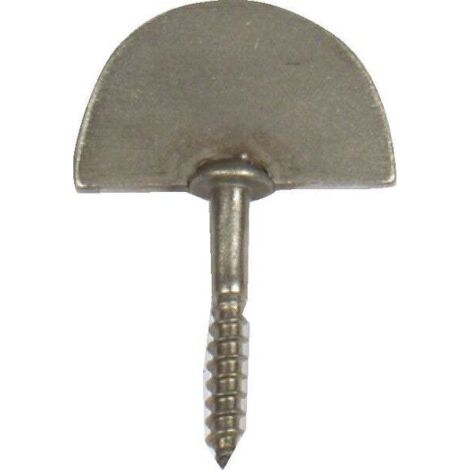 Butée De Fermeture À Visser Inox Brossé, H.60 X L.40 X P.10 Mm (1/3)