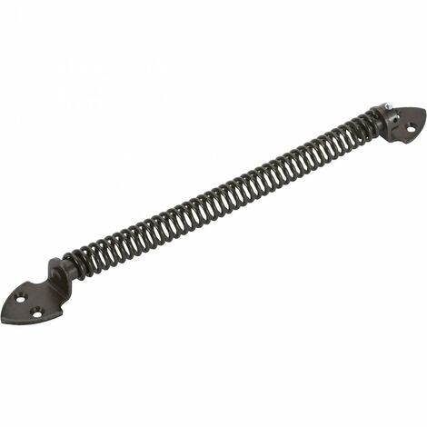 Afbat – Ferme-porte à ressort spirale – Puissance de fermeture réglable – Acier brillant – Réversible – Pour portes légères – Norme 1154 (1/3)