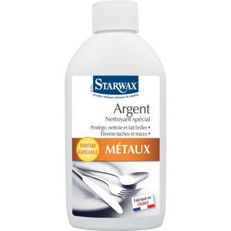 Starwax – Nettoyant spécial argent 250 ml – Élimine l'oxydation et les traces grasses – Brillance durable pour argenterie ouvragée (1/10)