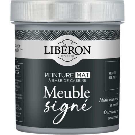 Peinture meuble à base de caséine LIBERON Queue de pie mat 500 ML