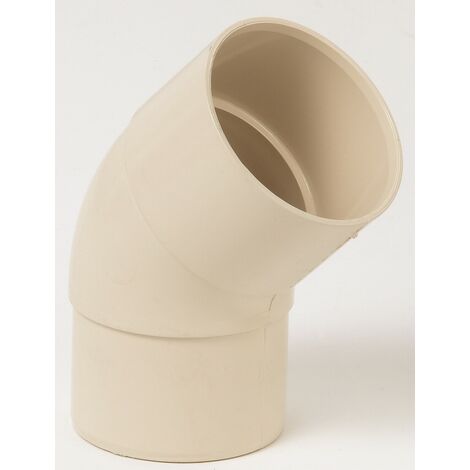 GIRPI Coude 45° pvc sable GIRPI, Dév.16 cm Diam.50 mm (1/2)