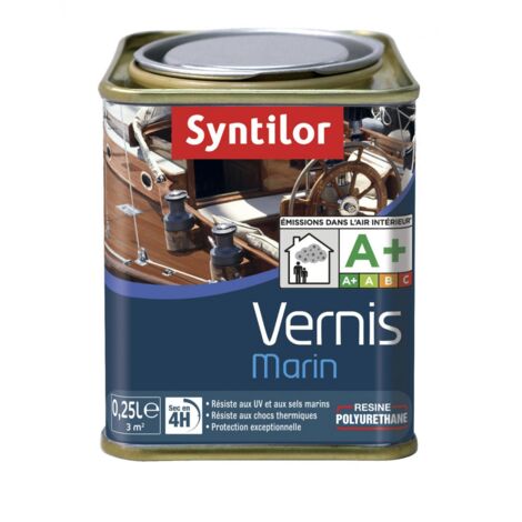 SYNTILOR Vernis marin bois SYNTILOR incolore satiné 0.25 l
