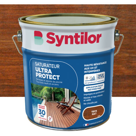Saturateur Ultra Protect Syntilor, Teck, Mat 2.5 L (1/4)