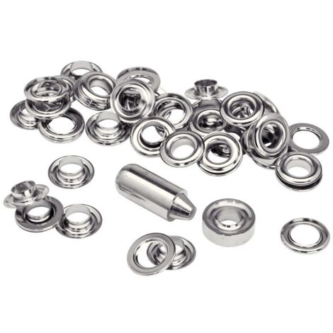 RAPID - Œillets de renfort, pour matériaux épais Ø12mm - Blister de 25 - (5000413)