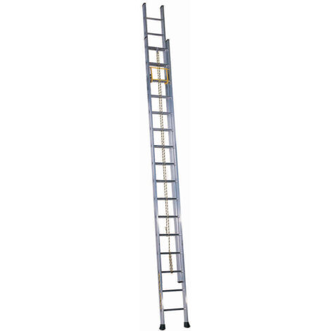 Echelle coulissante DUARIB à corde 2 plans incendie et secours MASTER 6m10 - 418410