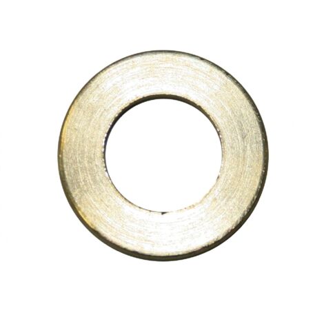 AFBAT Lot de 4 rondelles laiton brut, H.3 x L.25 x P.25 mm