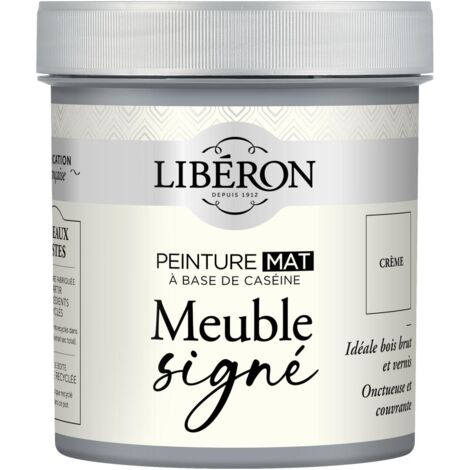 Peinture meuble à base de caséine LIBERON Crème mat 500 ML